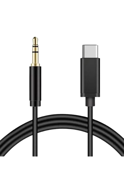 USB C to 3.5mm Audio Aux Cable 1M – Type C to Headphone Jack Cord